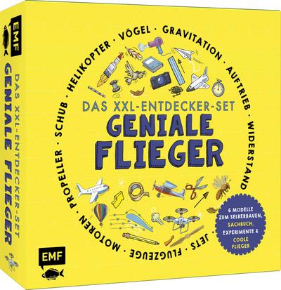 Das XXL-Entdecker-Set - Geniale Flieger: 6 Modelle zum Selberbauen, Sachbuch, Experimente und faszinierende Flugmaschinen