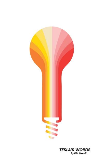 Tesla’s Words (Red)