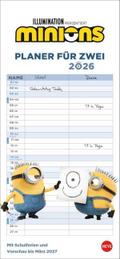 Minions Planer für zwei 2026