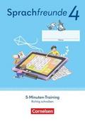 Sprachfreunde - Sprechen - Schreiben - Spielen - Östliche Bundesländer und Berlin - Ausgabe 2022 - 4. Schuljahr