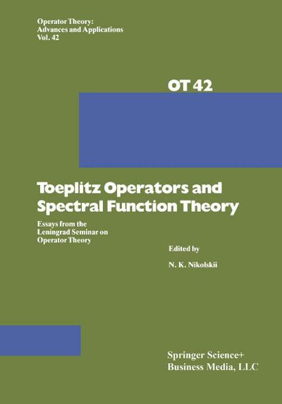 Toeplitz Operators and Spectral Function Theory