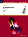 40 leichte Etüden in der ersten Lage
