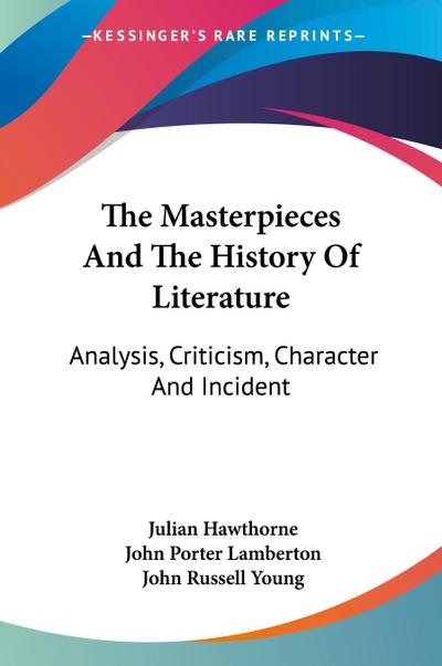 The Masterpieces And The History Of Literature
