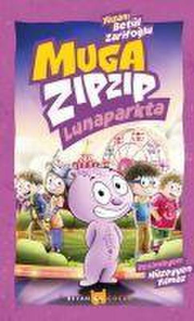 Muga Zipzip Lunaparkta Renkli - Resimli