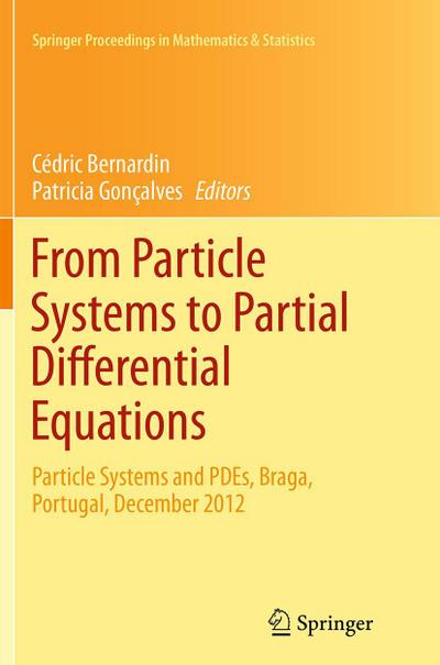 From Particle Systems to Partial Differential Equations