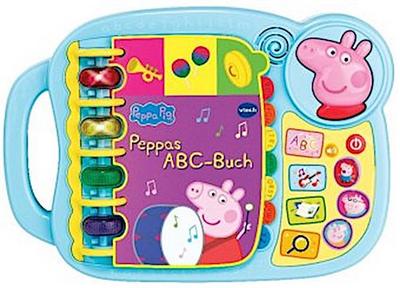 Vtech 80-518004 Peppas ABC-Buch, Lernbuch, Mehrfarbig