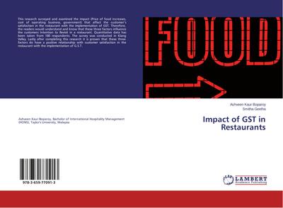 Impact of GST in Restaurants