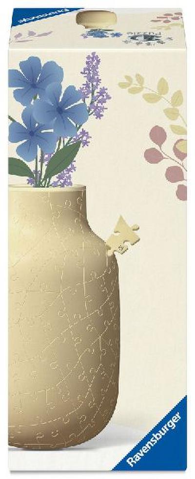 3D Puzzle Vase Butter-Yellow