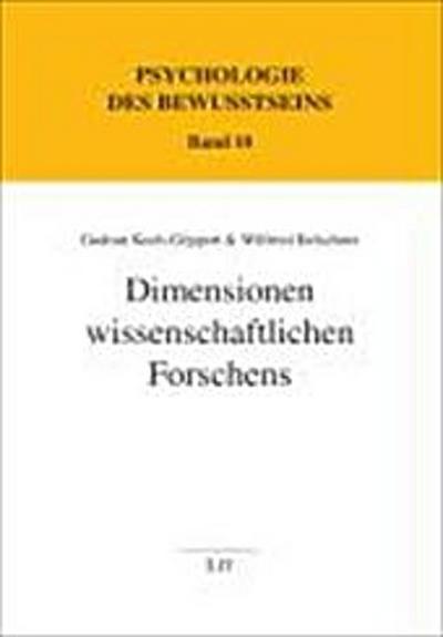 Dimensionen wissenschaftlichen Forschens