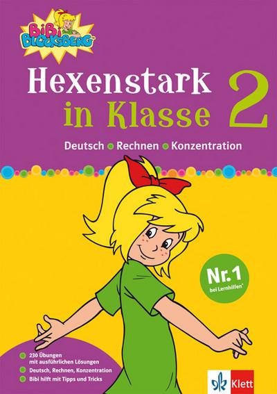 Hexenstark in Klasse 2: Deutsch - Rechnen - Konzentration