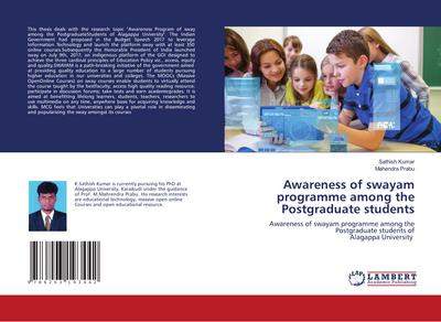 Awareness of swayam programme among the Postgraduate students