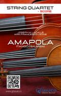 String Quartet: Amapola (score)