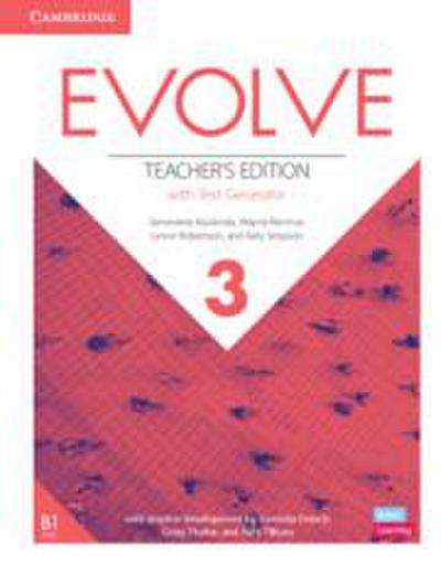 Evolve Level 3 Teacher’s Edition with Test Generator