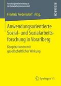 Anwendungsorientierte Sozial- und Sozialarbeitsforschung in Vorarlberg
