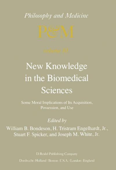 New Knowledge in the Biomedical Sciences