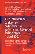 13th International Conference on Information Systems and Advanced Technologies "ICISAT 2023"