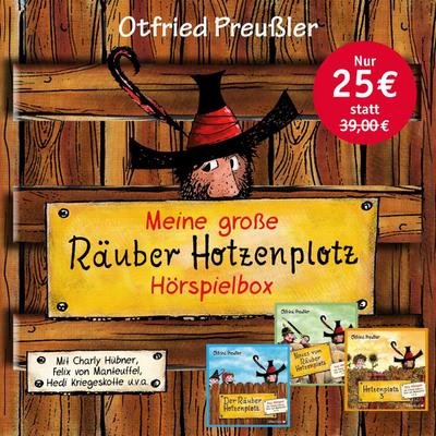Der Räuber Hotzenplotz - Hörspiele: Meine große Räuber Hotzenplotz-Hörspielbox, Audio-CD