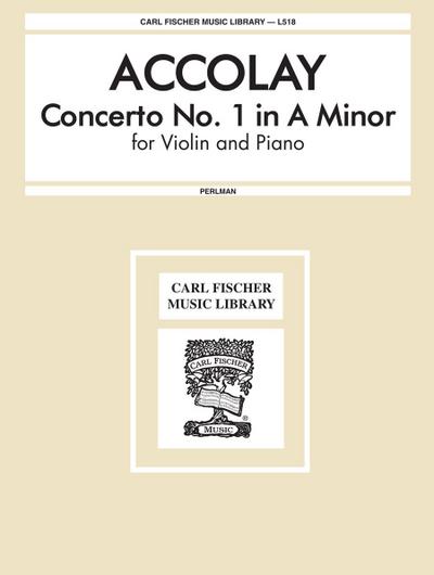 Concerto a minor no.1for violin and piano