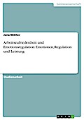 Arbeitszufriedenheit und Emotionsregulation: Emotionen, Regulation und Leistung