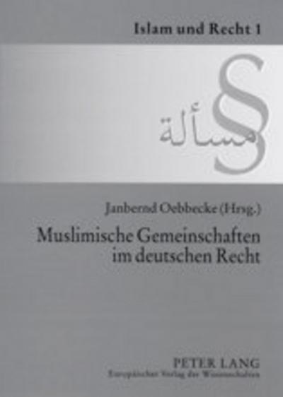 Muslimische Gemeinschaften im deutschen Recht