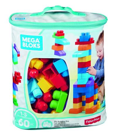 Mega Bloks Bausteinebeutel Medium Grundfarben