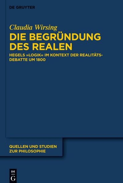 Die Begründung des Realen