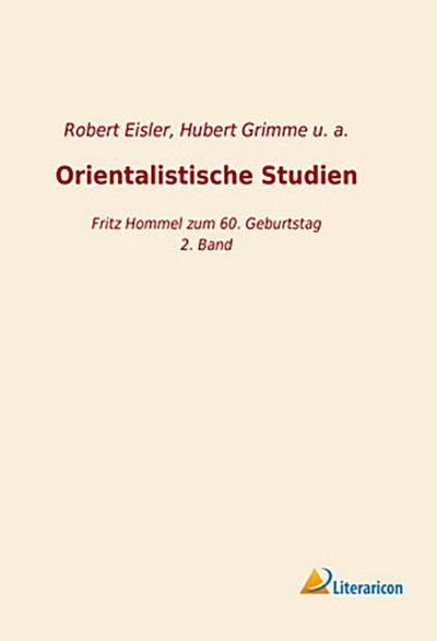 Orientalistische Studien
