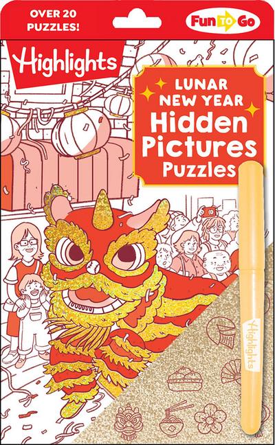 Lunar New Year Hidden Pictures Puzzles