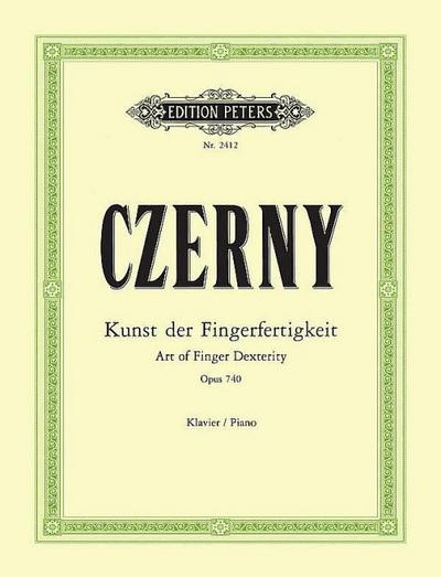 Die Kunst der Fingerfertigkeit op. 740 (699)