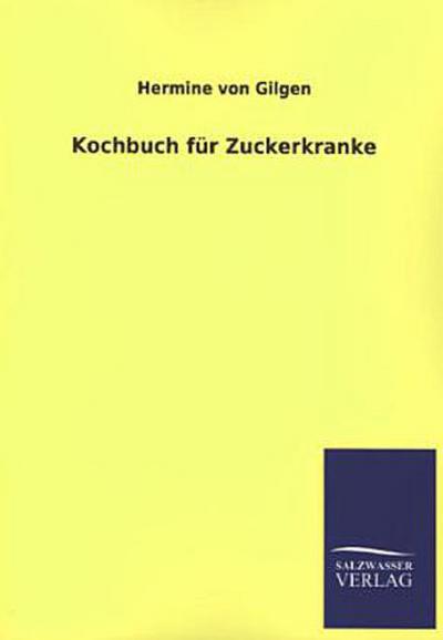 Kochbuch für Zuckerkranke