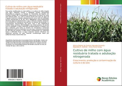 Cultivo de milho com água residuária tratada e adubação nitrogenada