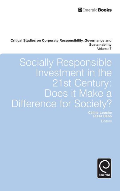 Socially Responsible Investment in the 21st Century