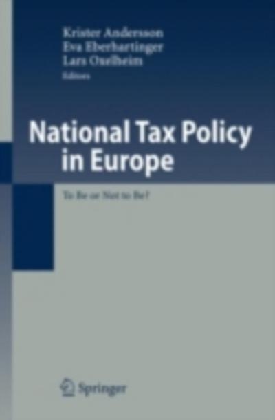 National Tax Policy in Europe