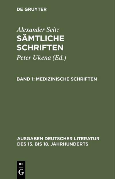 Medizinische Schriften