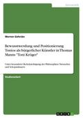 Bewusstwerdung und Positionierung Tonios als bürge