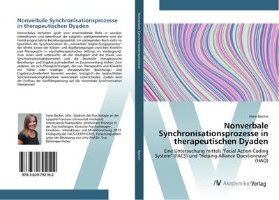 Nonverbale Synchronisationsprozesse in therapeutischen Dyaden