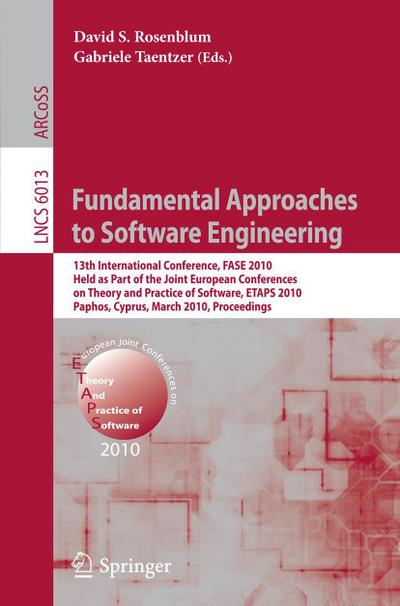 Fundamental Approaches to Software Engineering
