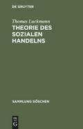 Theorie des sozialen Handelns