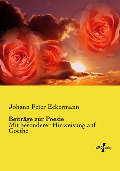 Beiträge zur Poesie
