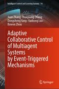 Adaptive Collaborative Control of Multiagent Systems by Event-Triggered Mechanisms