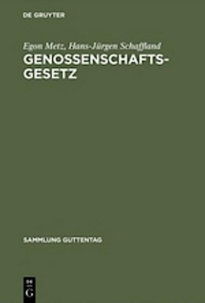 Genossenschaftsgesetz
