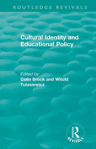 Cultural Identity and Educational Policy