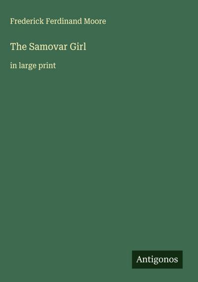 The Samovar Girl