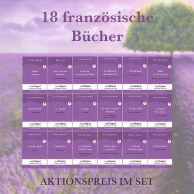 18 französische Bücher (mit kostenlosem Audio-Download-Link), 18 Teile