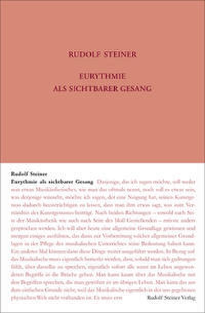Eurythmie als sichtbarer Gesang