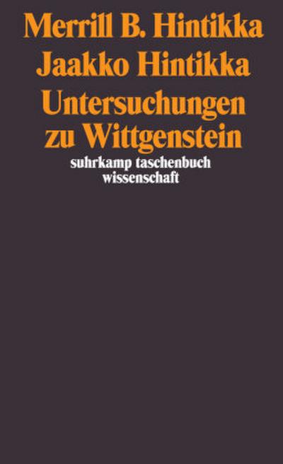Untersuchungen zu Wittgenstein