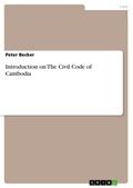 Introduction on The Civil Code of Cambodia