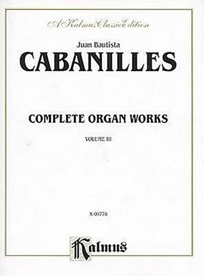 Complete Organ Works, Vol 3