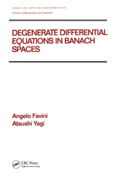 Degenerate Differential Equations in Banach Spaces