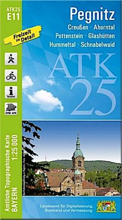 Amtliche Topographische Karte Pegnitz